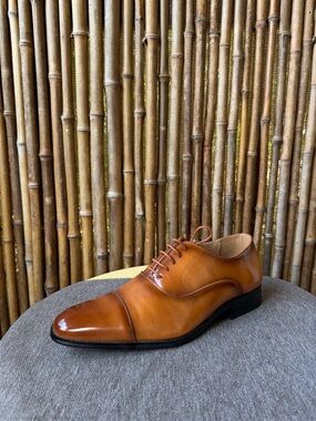 GINO VITALE mens lace up shoes